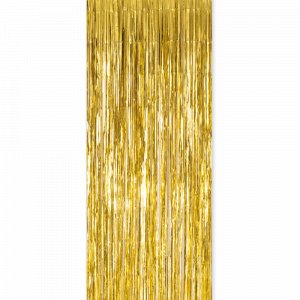 Draperi - Metallic - Guld - 100 x 240 cm