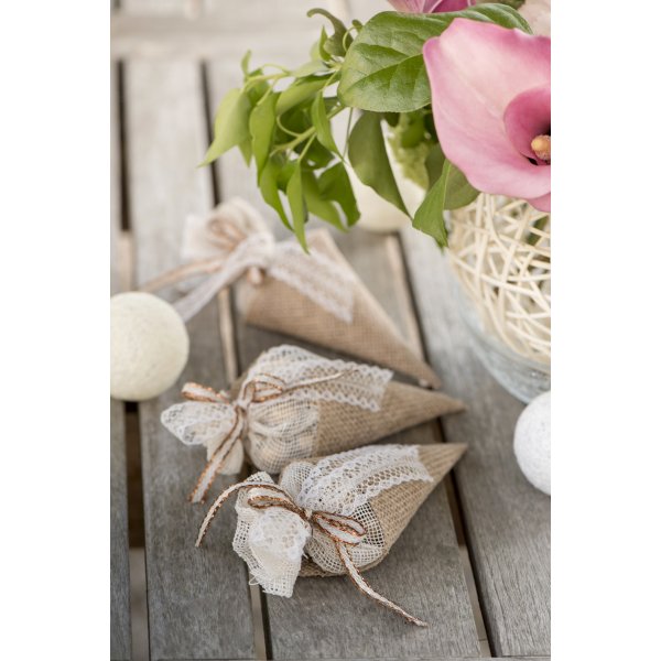 Strutar fr konfetti - Tyg - 4-pack