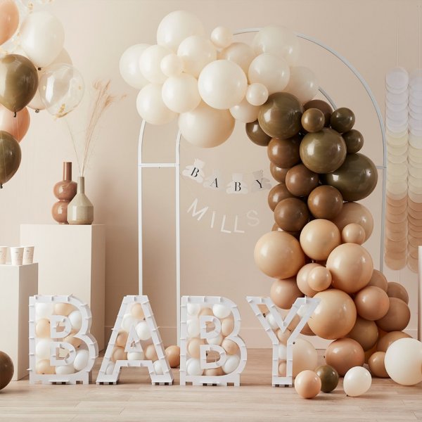 Ballongbåge - Nude/Brun Ballongbåge - Nude/Brun