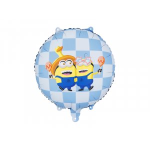 Folieballong rund Minions - Mix