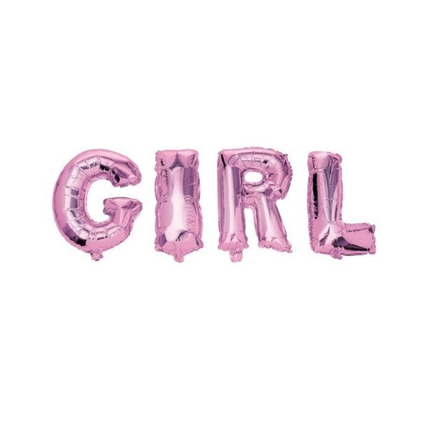 Folieballong Girl