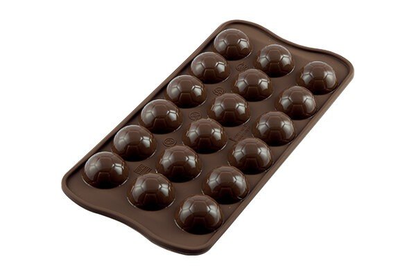 Silikonform - Choklad Fotboll - SCG34 GOAL - Silikomart