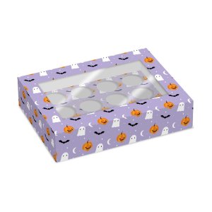 Cupcakebox Fright Night för 12 cupcakes - 2-pack Cupcakebox Fright Night för 12 cupcakes - 2-pack