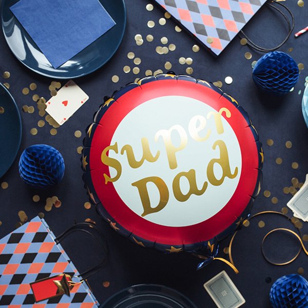 Folieballong - Super Dad Folieballong - Super Dad