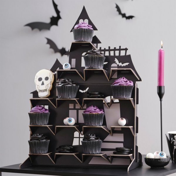 Muffinsställ - Haunted House Muffinsställ - Haunted House