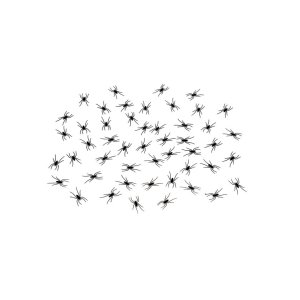 Sm� plastspindlar - 50-pack