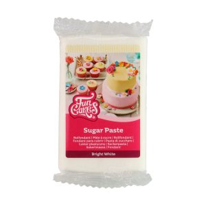 Sugarpaste - Bright White - FunCakes - 250 gram