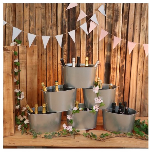 Blomstergirlang - Rosa k�rsb�rsblommor - 2,2 m