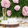 Rosor - Stora - Ljusrosa - 5-pack
