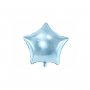 Folieballong Stj�rna Ljusbl�