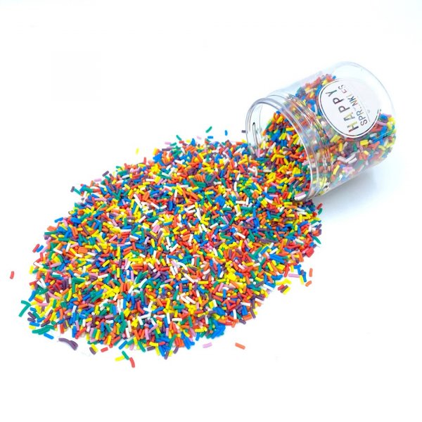 Strösselmix - Happy Sprinkles - Funfetti Bakeable Strands - 80 g Strösselmix - Happy Sprinkles - Funfetti Bakeable Strands - 80 g