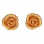 Marsipanrosor - 6-pack - Guld
