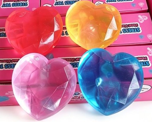 Squishy Hj�rta 7 cm