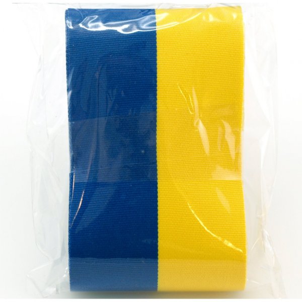 Band - 6,4 cm x 4 m - Bl/Gul