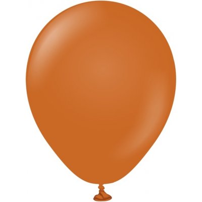 Miniballonger enfrgade - Premium 13 cm - Rust Orange