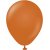 Miniballonger enfrgade - Premium 13 cm - Rust Orange - 25-pack