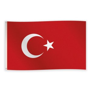 Flagga - Turkiet - 150 x 90 cm