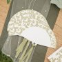 Pappersrosetter - Blommor - 10-pack