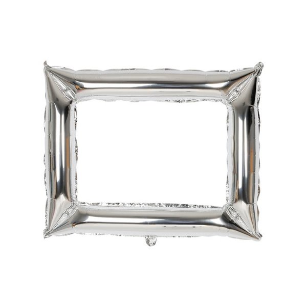 Folieballong Ram Silver