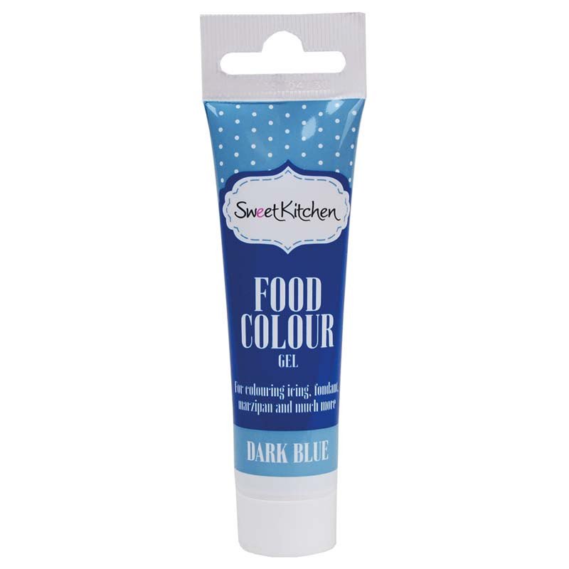 Färggel - Mörkblå - Sweet Kitchen - 25 g - Pasta/Gelfärger, Färgsättare