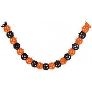 Girlang - Halloween Pumpa - 3 m