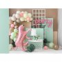 Folieballong Leopard Rosa