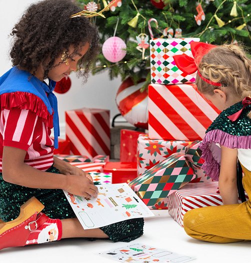 Julklappsetiketter - Forest Mix Julklappsetiketter - Forest Mix