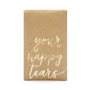 Nsdukar - 10-pack - Happy Tears - Guld