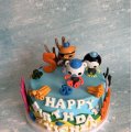 Kundbild Sugarpaste/Sockerpasta - Sea Blue - Funcakes - 250 g: I used it for decoration. It was...
