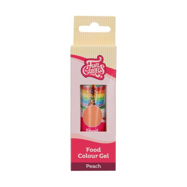 FunCakes Pastafärg Persika (Peach) Gel 30g FunCakes Pastafärg Persika (Peach) Gel 30g