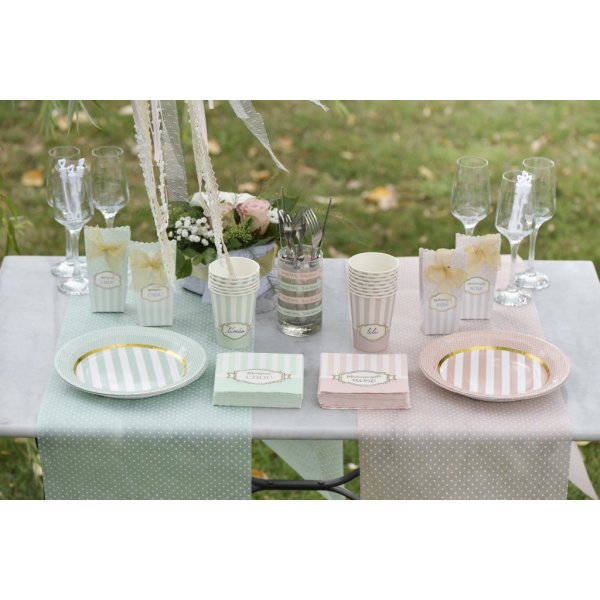 Bordslöpare - Polka Dot - Aprikos Bordslöpare - Polka Dot - Aprikos