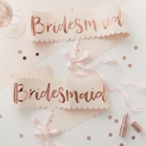 Sash - Bridesmaid - 2-pack