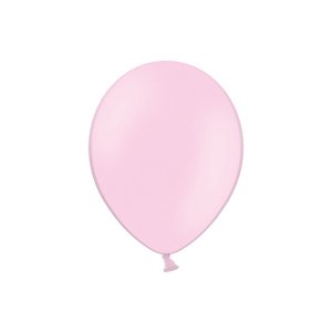 Miniballonger - Pastel - Babyrosa - 10-pack