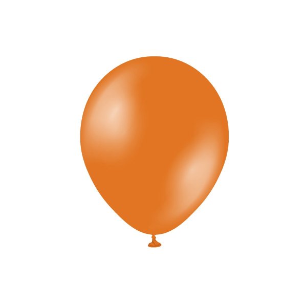 Ballonger - Metallic - Orange - 10-pack - 28 cm