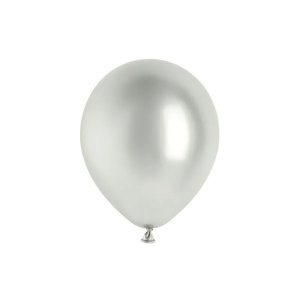 Ballong - Glossy - Silver - 30 cm