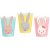 Pappmuggar - Kanin�ron - 6-pack