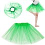 Tyllkjol tutu barn Gr�n 29 cm - Maskeradkostym