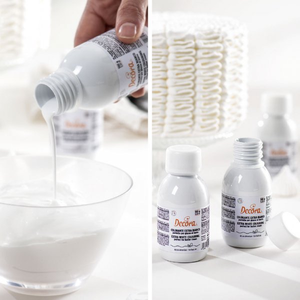 Geléfärg - Vit - Decora Geléfärg - Vit - Decora