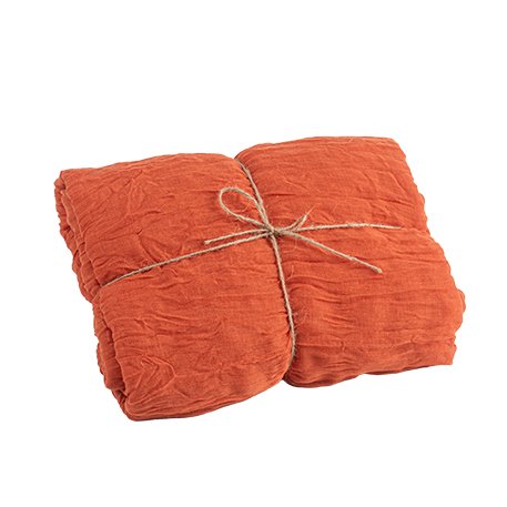 Bordsl�pare i tyg - Orange - 90 cm x 3 m
