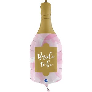 Folieballong - Flaska - Bride To Be - Shape - 81 cm