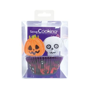 Muffinsformar med toppers Halloween - 24-pack Muffinsformar med toppers Halloween - 24-pack
