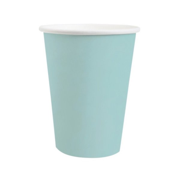 Pappersmuggar Ljusbl� / Himmelsbl� 10-pack