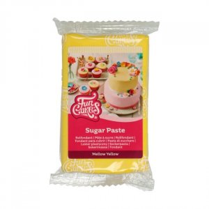 Sugarpaste - Mellow Yellow - 250 gram