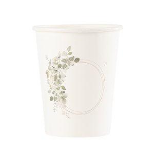 Pappmuggar - Blommor - 8-pack Pappmuggar - Blommor - 8-pack
