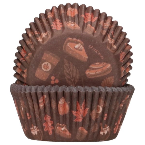 Muffinsformar - Cozy Fall - 48 st Muffinsformar - Cozy Fall - 48 st