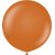 Ballonger enfrgade - Premium 60 cm - Rust Orange - 2-pack