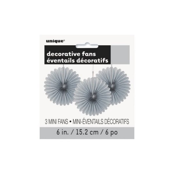 Pappersm�nar Mini 3-pack Silver/Gr�