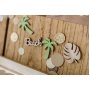 Palmbladsdekorationer - Gr�n - 12-pack