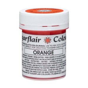 Sugarflair Chokladf�rg Orange 35g