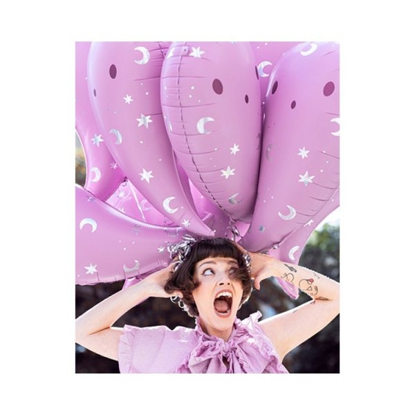 Folieballong rosa Sp�ke